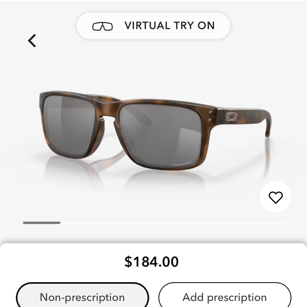 Oakley Tortoise Holbrook Prism Sunglasses